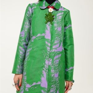 Iris Apfel x H&M Jacquard Weave Coat.  XXL